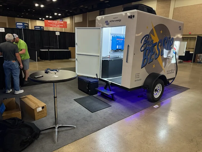 big BESSie power trailer