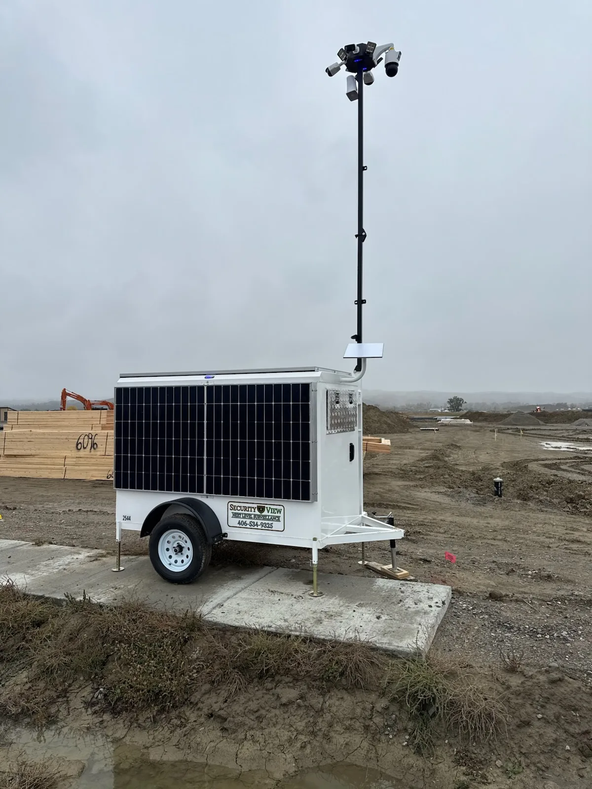 outdoor agrotourism security trailer